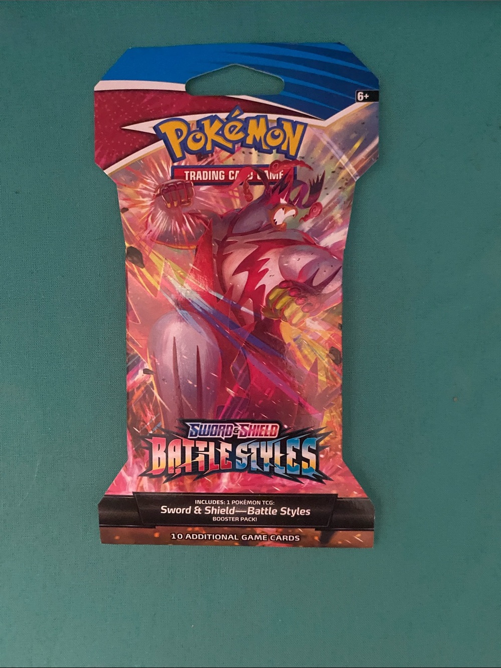 Pokemon Sword & Shield Battle Styles Booster Pack sealed